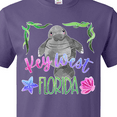thumbnail image 4 of Inktastic Key West Florida Cute Swimming Manatee T-Shirt, 4 of 5