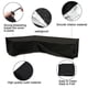 thumbnail image 2 of Funda impermeable para sofá esquinero, conjunto de muebles de jardín, funda seccional para exteriores (215*215*87cm) oso de fresa Electrónica, 2 of 5