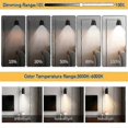 thumbnail image 5 of 2Pcs E27 Rechargeable Light Bulb 3 Color Temperatures Table Lamp with Remote Timer 2025, 5 of 5