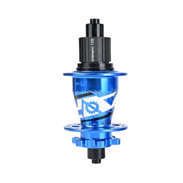 Soidarity Cubo de rodamiento Superficie lisa 144 Sonidos Palanca de liberación rápida Eje de rueda multicolor Clics Ejes de metal traseros delanteros Ciclismo Azul Cubo de rodamiento/MS Soidarity OD026397-09