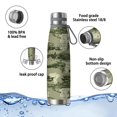 thumbnail image 4 of 29oz Insulated Water Bottle with Tea Infuser, Stainless Steel Travel Mug, Camouflage Print, 4 of 6