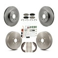thumbnail image 1 of CMX Front Rear Disc Brake Rotors Ceramic Pads and Drum Kit (7Pc) for Car 2004-2010 Toyota Sienna K8C-102306, 1 of 11