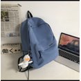 thumbnail image 2 of Mochila ligera de dibujos animados de gran capacidad Azul Como se describe, 2 of 4