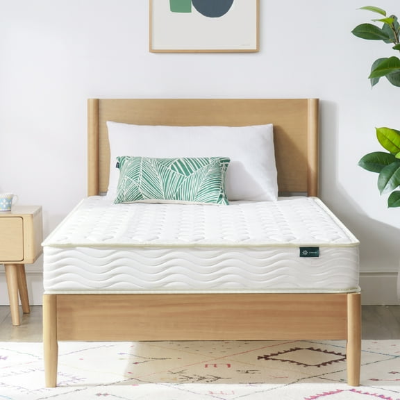 Zinus 6" Core Comfort Tight Top Bonnell Innerspring Mattress, Twin