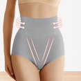 thumbnail image 3 of Bragas moldeadoras de cintura para mujer, ropa interior adelgazante, con estampado floral, sin costuras, de nailon elástico, control de abdomen, para uso diario., 3 of 6