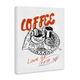 thumbnail image 2 of Stupell Industries Eclectic Coffee Love At First Sip Canvas Art, 30 x 40, by The Prints Vibe, 2 of 8