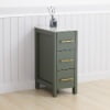 thumbnail image 2 of Vanity Art 12" Freestanding Bathroom Storage Cabinet with Engineered Marble Top, 2 of 8
