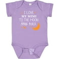 thumbnail image 3 of Inktastic I Love My Mimi to the Moon and Back Boys or Girls Baby Bodysuit, 3 of 5