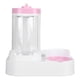 thumbnail image 4 of Dispensador De Agua Y Comida Para Mascotas, Comedero Automático Para Gatos De Diseño 2 En 1 Con Dispensador De Agua De 1 Litro Y Dispensador De Comida De 2 L, Ventana, 4 of 7