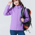 thumbnail image 3 of NARABB Winter Warm Coat for Women's Outdoor Windproof And Breathable Outerwear Sports Ski Climbing Oversized Coat, 3 of 3