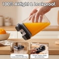 thumbnail image 5 of YEERSWAG® 7pcs Airtight Food Storage Containers,4 Assorted Sizes Stackable Pantry Canisters with Black Lids,BPA-Free Clear Dry Food Jars for Pasta Cereal Flour,Interchangeable Lids with Labels,Marker, 5 of 11