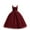 Red, variant on Girl's Princess Tulles Dress Lace Pageant Maxi Dress Wedding Flower Girl Dress Party Mesh Maxi Formal Gowns for Teens Child Boho Dress 8Y