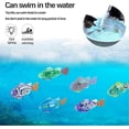 thumbnail image 3 of 3pcs Robot Fish for Cats - Interactive Swimming LED Cat Toy, Plastic Fish Toy Gift for Indoor Cats Play, 3 of 5