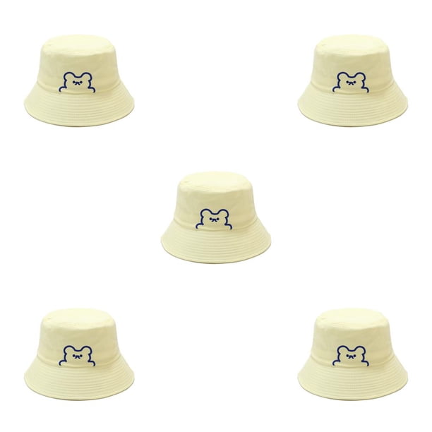 Minnieouse Sombreros anti-sol Moda encantadora Hombres Mujeres Gorras Pescador Sombrero Sunshine Seaside Casual Adultos All-match Headgear Type2 NO2