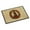 Airedale Terrier 2296, variant on Labrador Retriever Christmas Flowers Doormat 36 in x 24 in