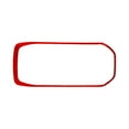 thumbnail image 6 of Soft Carbon Fiber Car Interior Decor Kits Red Carbon Fiber Center Water Cupholder Cover Trim For Jeep Wrangler Gladiator Sticker, 6 of 14