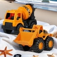 thumbnail image 4 of Crane model children's excavator mixing simulation digger dump truck engineering vehicle boys toy car gift, 4 of 4