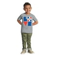 thumbnail image 3 of Domical Republic Flag DR Pride Love Toddler Boy Girl T Shirt Infant Toddler Brisco Brands 18M, 3 of 6