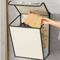 thumbnail image 4 of Eolstice This Wall Mounted Laundry Basket Hamper, Foldable Storage Basket, Clothes and Toy Organizer, for Living Room, Bedroom, Kids Room, Space Saving, 4 of 6