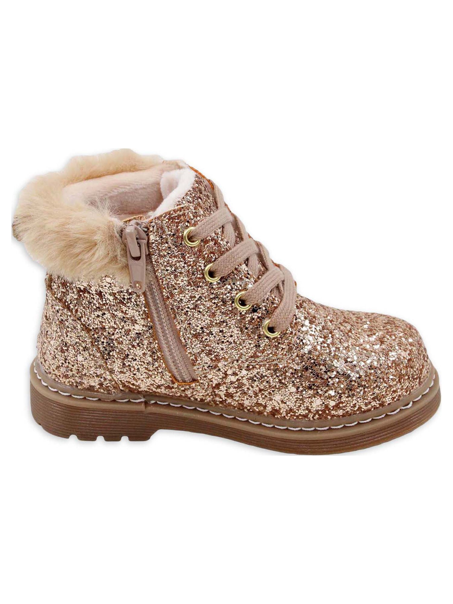 Nicole Miller Toddler Girls Lined Boots, Sizes 7-10