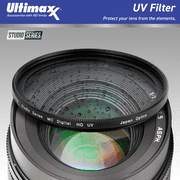 Ultimaxx 3PC Protective Filter Kit (UV, CPL, FLD) - 55mm