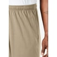 thumbnail image 4 of KingSize Men's Big & Tall Lightweight Jersey Open-Bottom Sweatpants, 4 of 5