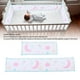 thumbnail image 4 of Forro de Cuna Transpirable Cojín de Cuna para bebé Protector de Cuna Almohadillas de Parachoques Forro de Cuna Suave Protector Anticolisión Fijado de Forma Segura ANGGREK Otros, 4 of 8