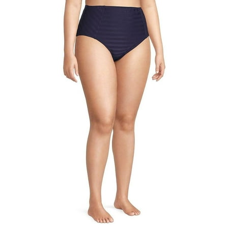 

Women s Linea Striped High Rise Hipster Brief - Indigo