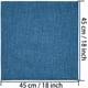 thumbnail image 5 of Cojines de sofá de lino azul real, 2 uds., cojines para sala de estar, mesita de noche, funda de cojín trasera grande sin núcleo de algodón y lino JAMW Sencillez, 5 of 5