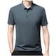 thumbnail image 2 of pstuiky Camisas de vestir de manga corta para hombre, Camisa tipo blusa informal de manga corta con cuello vuelto para hombre ropa de hombre xl, 2 of 6