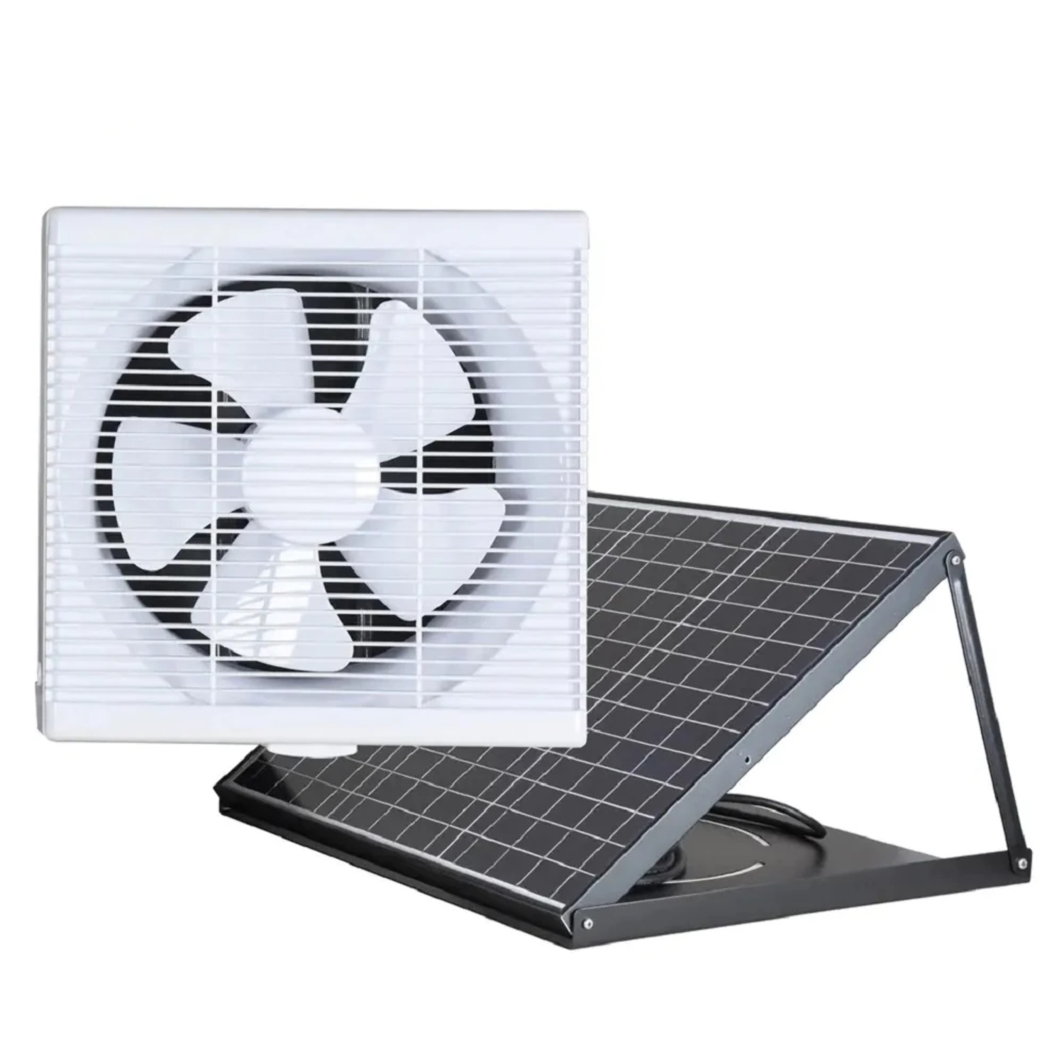 40W Solar Vent Fan 12" Brushless Exhaust Fan