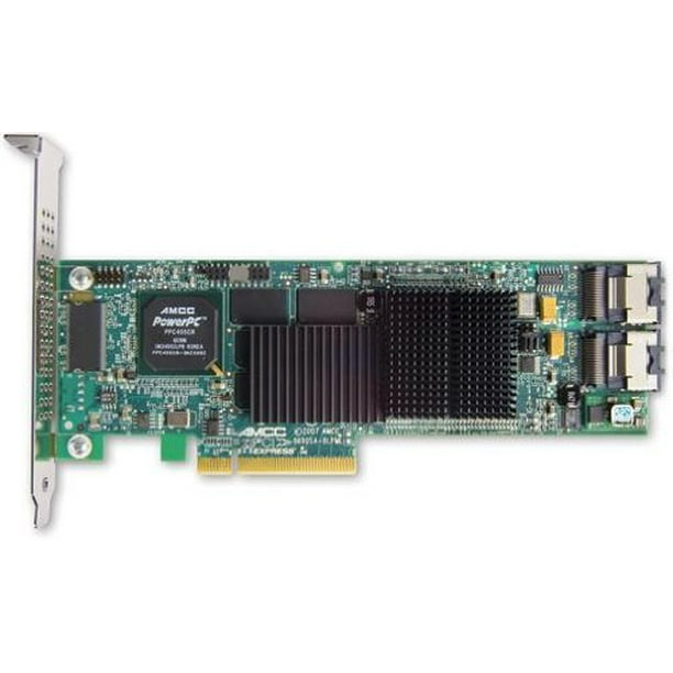 3ware Pci Express X8, Low Profile, 8-PORT (8 Internal Ports) Sas/sata ...