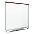 thumbnail image 2 of Quartet® Prestige™ 2 Total Erase® Melamine Dry-Erase Whiteboard, 72" x 48", Wood Frame With Mahogany Finish, 2 of 9