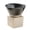 Black, variant on Ceramic Coffee Mugs with Base 100ml Triangular Cone Shape Porcelain-Cup Tea-Cup for Latte Household Kitchen