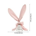 thumbnail image 3 of Linnome Easter Bunny Ear Styled Tree Topper for Valentine's Day Home Decor Festive Gift Ornament Needs, 3 of 9
