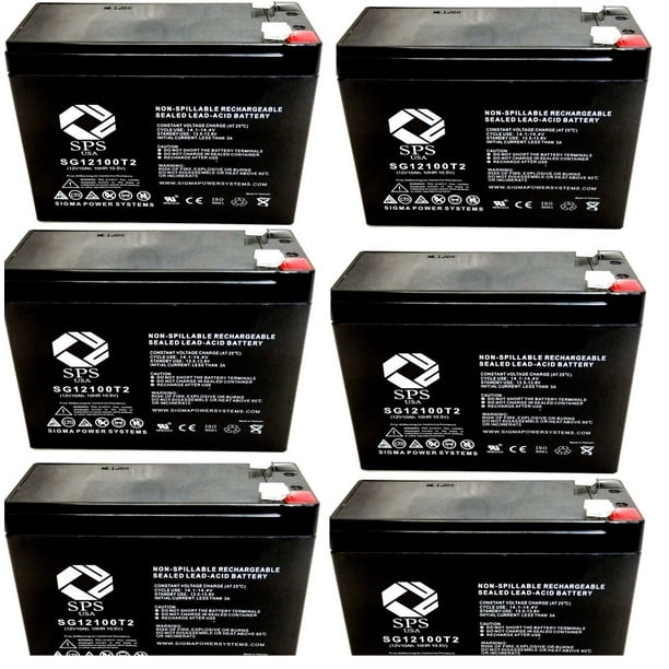 SPS Brand 12V 10Ah Replacement Battery for Currie Sams Club Lightning ...