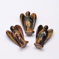 thumbnail image 2 of 10 pc Angel Nautral Tiger Eye Home Display Decorations 38~40x27~28x13~14mm, 2 of 5