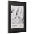thumbnail image 4 of Gallery Solutions 14"x18" Wood Wall Frame Matted for 11"x14" Photos, Rectangular Wall Mount, Black, 4 of 11