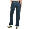 thumbnail image 2 of DL1961 womens  Thea Bluffview Cuffed Relaxed Jean, 24, Blue, 2 of 3