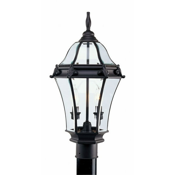Livex Lighting Fleur de Lis 2 Light Outdoor Post Lantern