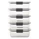 thumbnail image 2 of Contenedores de almacenamiento de alimentos Rubbermaid Brilliance 3.2 L, juego de 5, 2 of 5