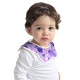 thumbnail image 2 of Hirioo Violet for Baby Cotton Petal Bib Drool Bibs for Baby Boy Unisex, 2 of 9