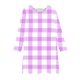 thumbnail image 4 of Odeerbi 4-14 Años Niñas Navidad Plaid A-Line Vestido Primavera Otoño Manga Larga Ballet Skater Vestido Stretchy Twirly Skater Escuela Recital Cuello Redondo Vestido, 4 of 5