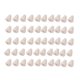 thumbnail image 4 of DIY Cone Beads 100Pcs Handmade Jewelry Accessories for Kids Girls Educational Toy Beige Color Durable Decorative Supplies, 4 of 4