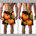 thumbnail image 3 of luoweisi Men's Beach Shorts Quick Dry Swim Trunks with Mesh Lining Thanksgiving Pumpkin XL, 3 of 5