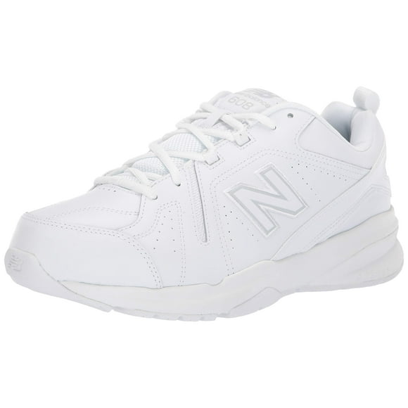 Cross Trainer New Balance 608 V5 Casual Comfort para hombre, color blanco 10.5