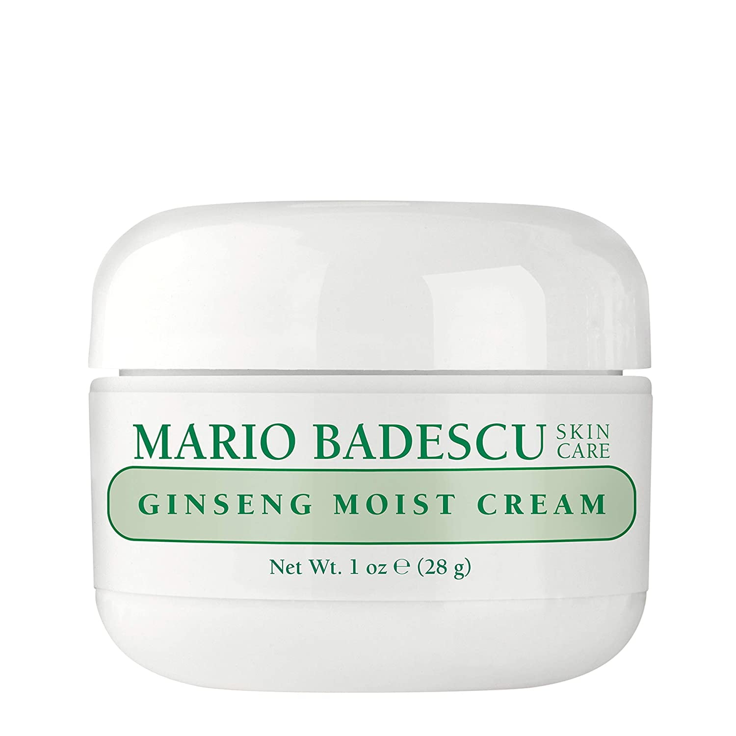Mario Badescu Lightweight Ginseng Moist Cream, Brightens, Nourishes & Smooths 1 oz