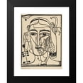 thumbnail image 2 of Heinrich Campendonk 15x18 Black Modern Framed Museum Art Print Titled - Large Heaf with Outspread&nbsp;Hand (1921), 2 of 5