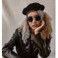 thumbnail image 5 of British Military Berets With Leather Sweatband, Adjustbale Army Black Wool Beret, 5 of 5