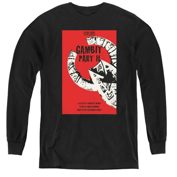 Star Trek - Tng Season 7 Episode 5 - Youth Long Sleeve Shirt - Large